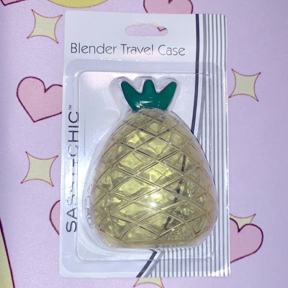 sassy+chic Makeup Sassychic Blender Travel Case Pineapple Poshmark